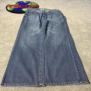 BLUE Y2K OLD NAVY ACID WASHED LOOSE FIT BAGGY JEANS😮‍💨